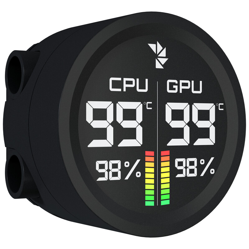 Система водяного охолодження AeroCool Abyss L360R Digi Black (ACLA-AD36117.11)