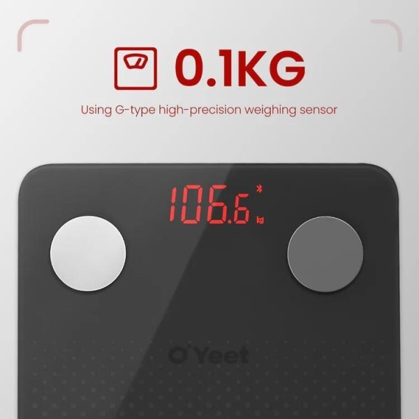 Ваги підлогові Oyeet BS-OY01 Dark Gray