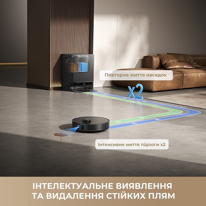 Робот-пылесос Dreame Bot Matrix 10 Pro Black (RLM61HE-Bl)