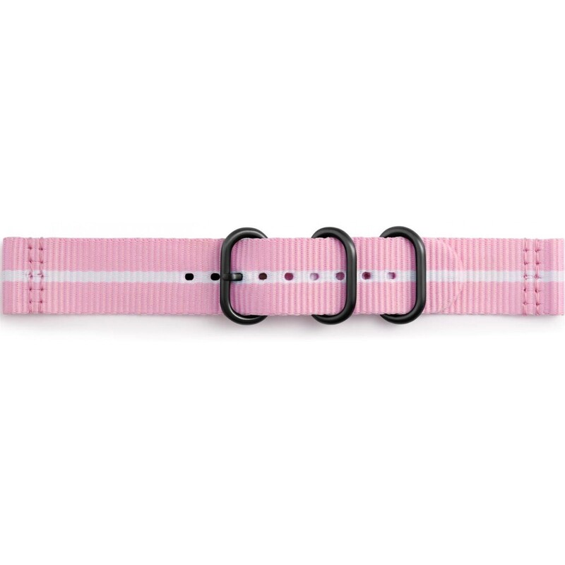 Ремінець Samsung Gear Premium Nato Pink-White (GP-R600BREECAE)