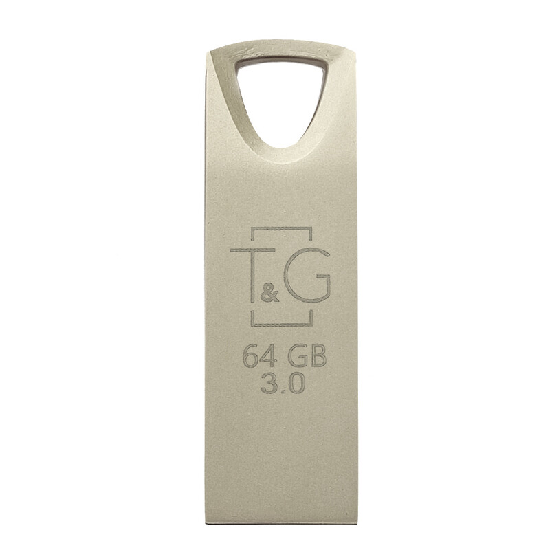 Флеш-накопичувач USB3.0 64GB T&G 117 Metal Series Silver (TG117SL-64G3)