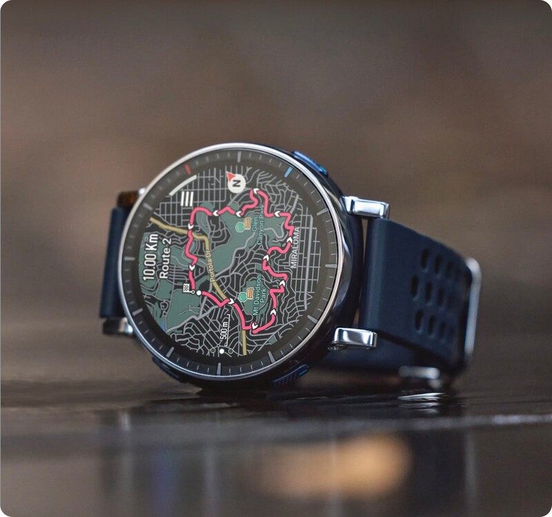Смарт-годинник Amazfit Active 3 Premium Blue (W2559GL2N)