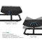 Фото - Регульована підставка для ніг OfficePro FR1040B Black | click.ua