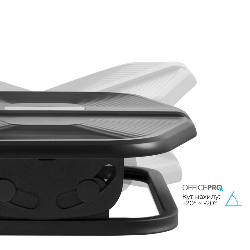 Підставка для ніг OfficePro FR600 Black