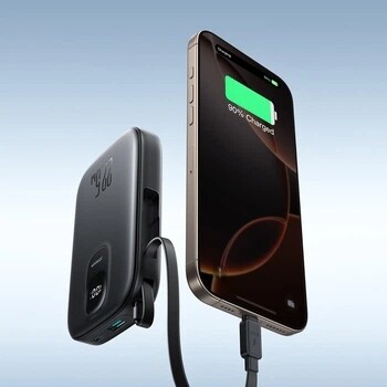 Универсальная мобильная батарея Joyroom 10000 mAh 22.5W Black (JR-PBF17)
