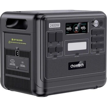 Зарядная станция Choetech BS008 2048Wh, 2400W (BS008-BQB)