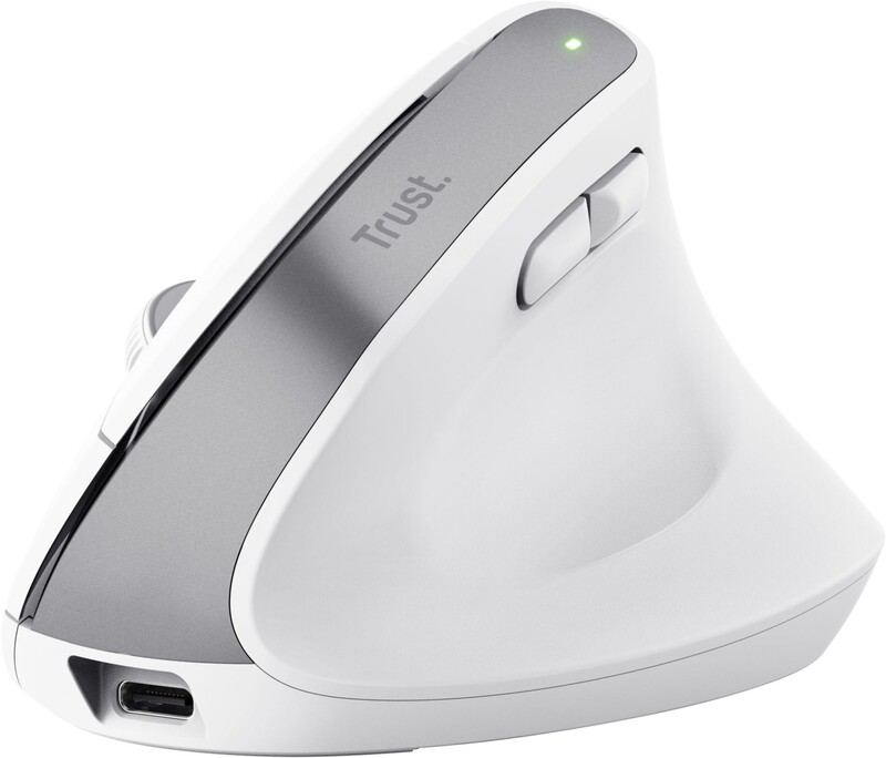 Миша бездротова Trust Bayo+ Multidevice Ergonomic White (25399)