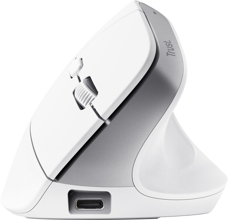 Миша бездротова Trust Bayo+ Multidevice Ergonomic White (25399)