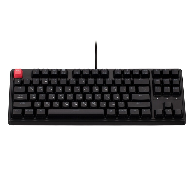 Клавіатура Keychron C3 Pro V2 87Key Black (C3PX-H1-UA)