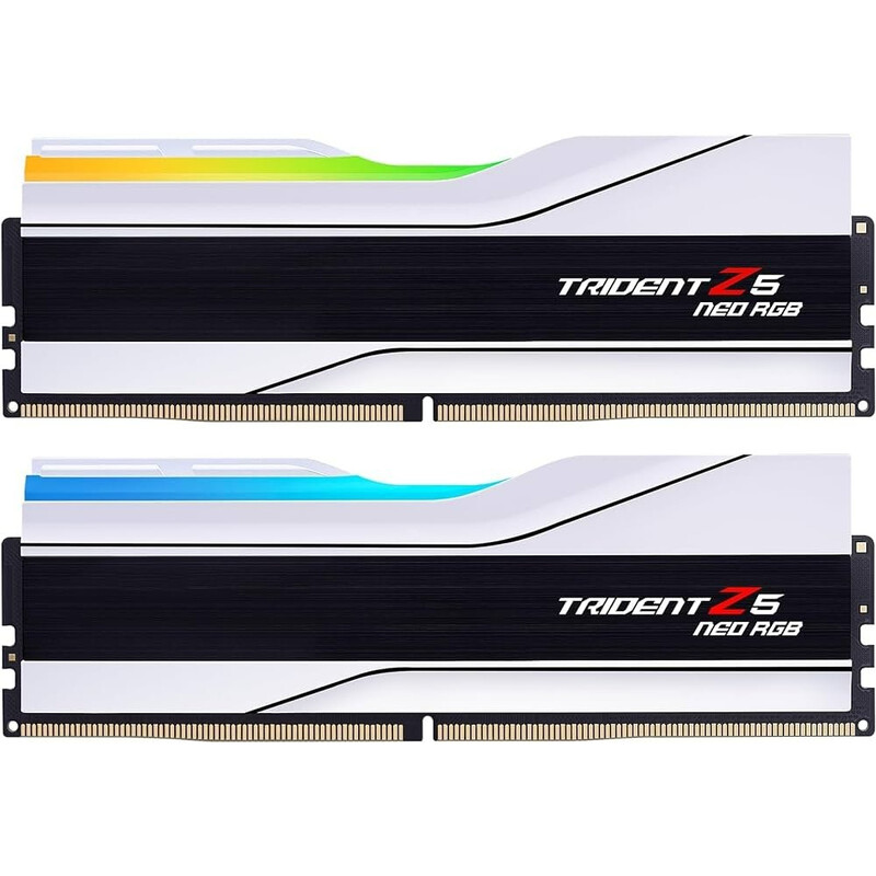 Модуль пам`ятi DDR5 2x16GB/6000 G.Skill Trident Z5 Neo RGB White (F5-6000J3036F16GX2-TZ5NRW)