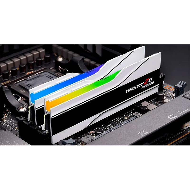 Модуль пам`ятi DDR5 2x16GB/6000 G.Skill Trident Z5 Neo RGB White (F5-6000J3036F16GX2-TZ5NRW)