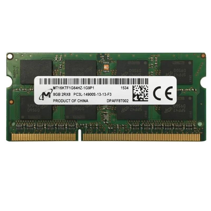 Модуль пам`яті SO-DIMM DDR3L 8GB/1600 Micron (MT16KTF1G64HZ-1G9P1)