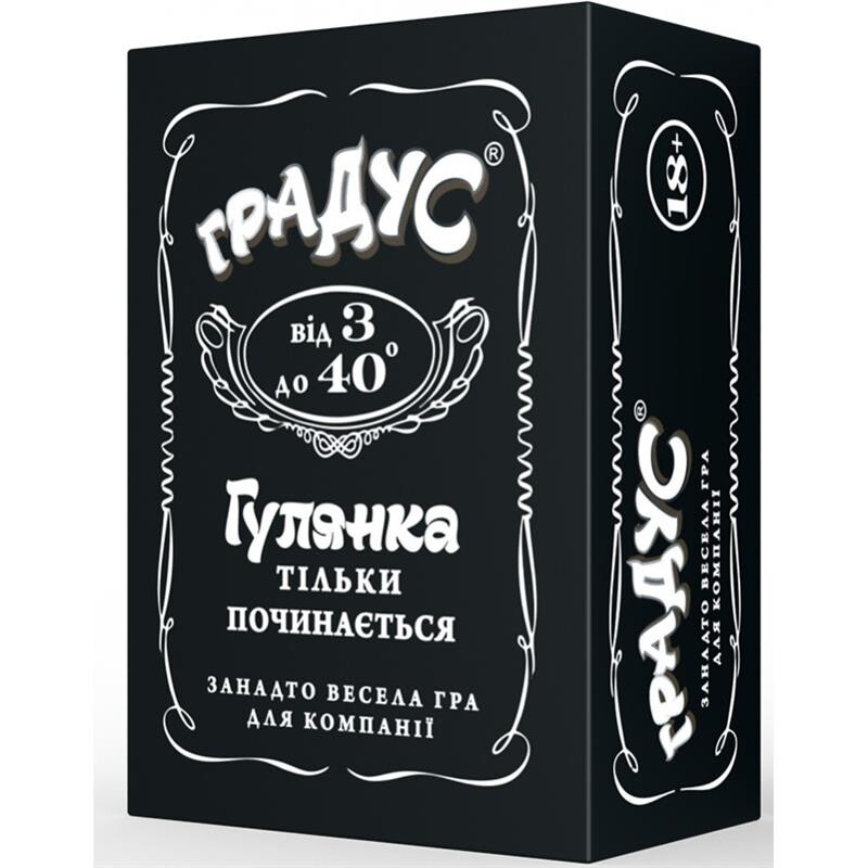 Настільна гра Bombat Game Градус (українською) (18+) (0024)