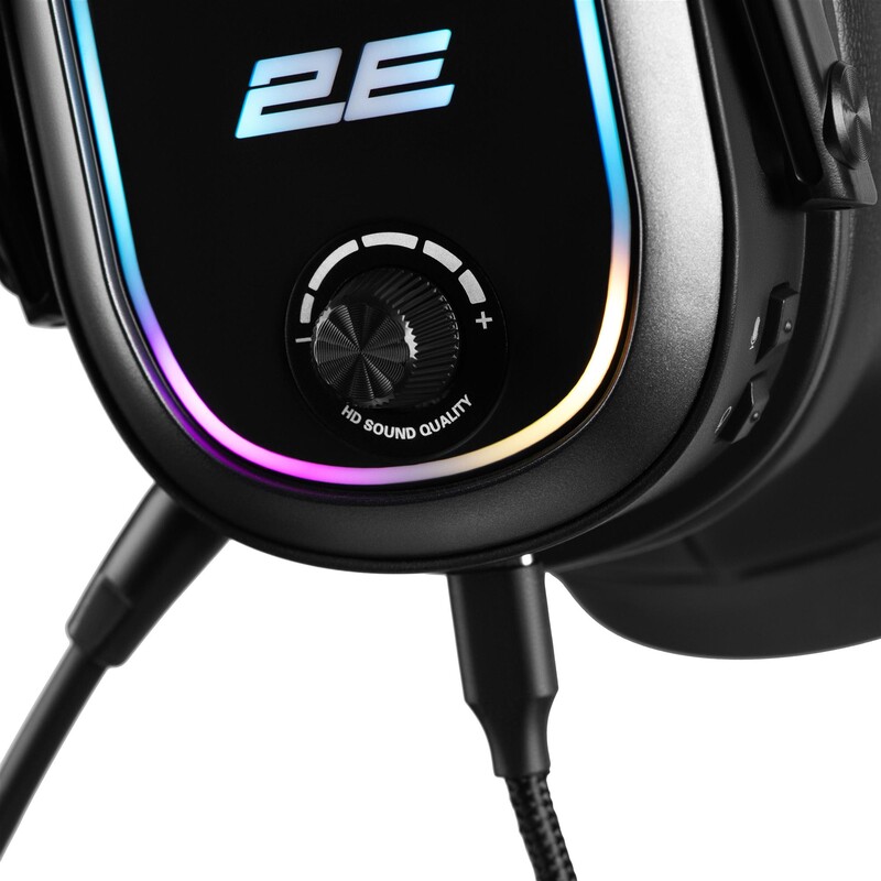 Гарнитура 2E Gaming HG320 V2 RGB 7.1 Black (2E-HG320V2BK-7.1)