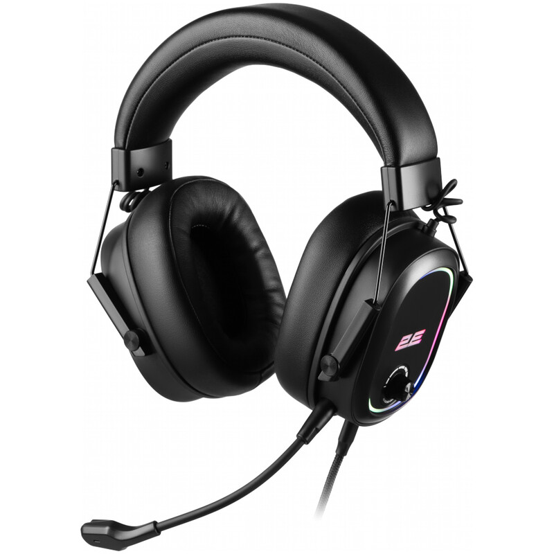 Гарнитура 2E Gaming HG320 V2 RGB 7.1 Black (2E-HG320V2BK-7.1)