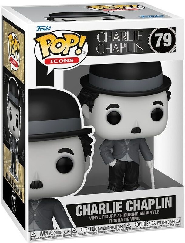 Коллекционная фигурка Funko POP Icons: Charlie Chaplin (889698810159)