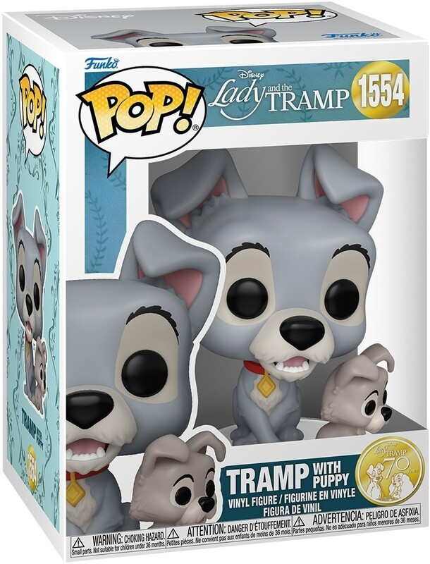 Коллекционная фигурка Funko POP Disney: Lady and the Tramp - Tramp W/Puppy (889698835695)