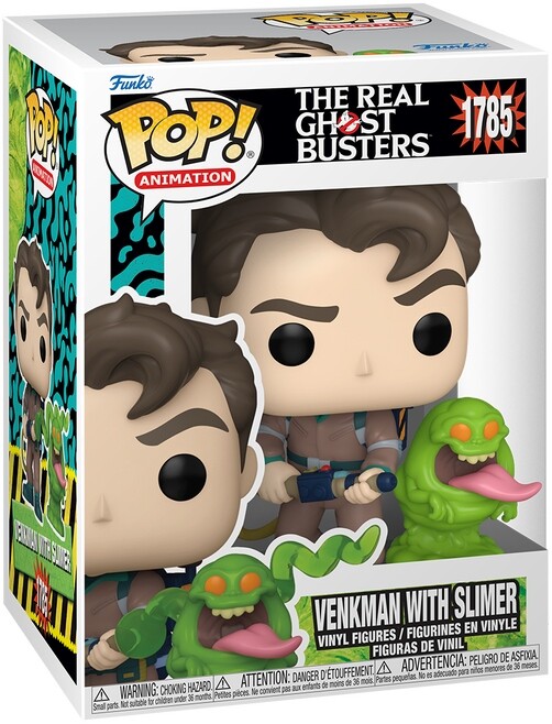 Коллекционная фигурка Funko POP&BUDDY Animation: Ghostbusters - Venkman W/Slimer (889698834766)