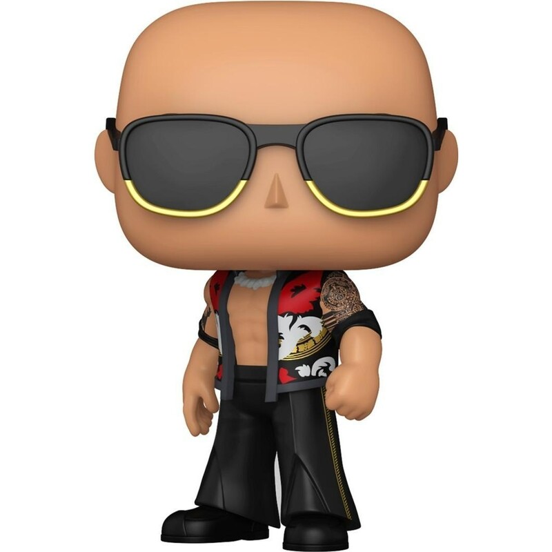Колекційна фігурка Funko POP WWE: The Rock - Final Boss Wrestlemania 40 (889698859929)