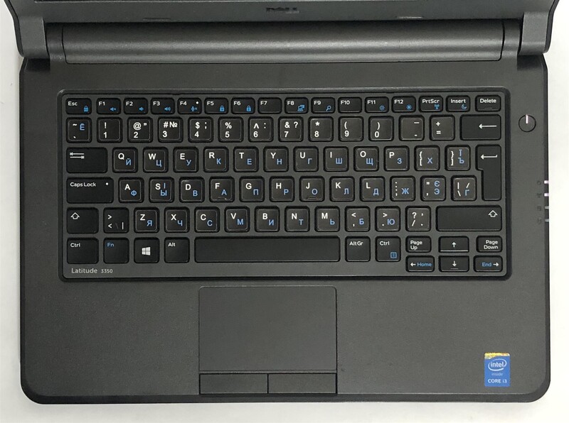 Ноутбук Dell Latitude 3350 / 13.3" (1366х768) / i3-5005U / 8GB / 320GB HDD / Win10Pro - Б/в