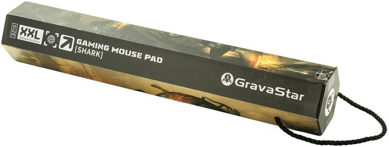 Ігрова поверхня GravaStar SHARK XL Black (GSA8_MPD_SHARK)