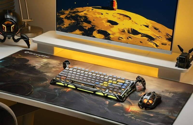 Ігрова поверхня GravaStar SHARK XL Black (GSA8_MPD_SHARK)
