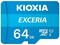 Фото - Карта пам`ятi MicroSDXC 64GB UHS-I Class 10 Kioxia Exceria R100MB/s (LMEX1L064GG2) + SD-адаптер | click.ua