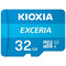 Фото - Карта пам`ятi MicroSDHC 32GB UHS-I Class 10 Kioxia Exceria R100MB/s (LMEX1L032GG2) + SD-адаптер | click.ua