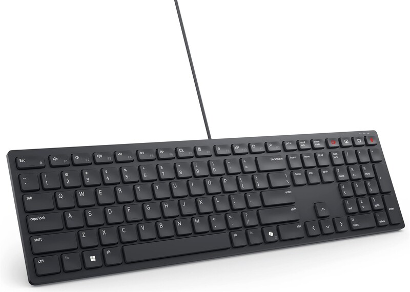 Клавіатура Dell Pro Wired Collaboration Keyboard KB525C UA Black (580-BBTG)