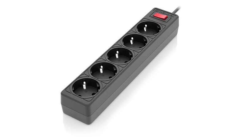 Фильтр питания REAL-EL RS-Protect 505 3 м Black (EL122300045)