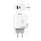 Фото - Зарядний пристрій SkyDolphin SC17 PD+QC3.0 (2USB, 3A) White (MZP-000110)_бн | click.ua