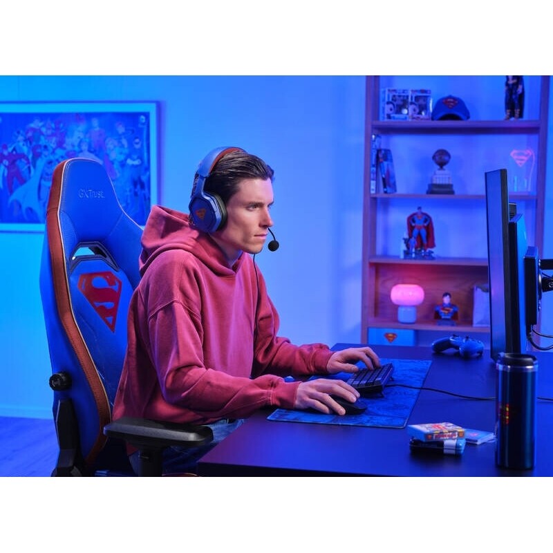 Кресло для геймеров Trust GXT721SM Ruya Pro Blue (25742)