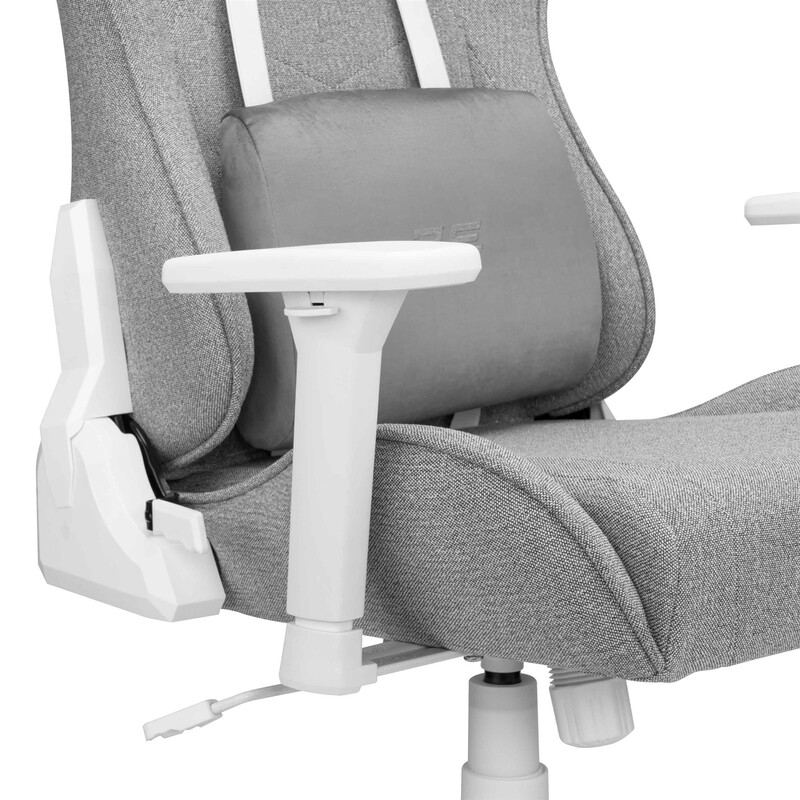Крісло для геймерів 2E Gaming Bushido II WE Light Gray (2E-GC-BUS-WELG)