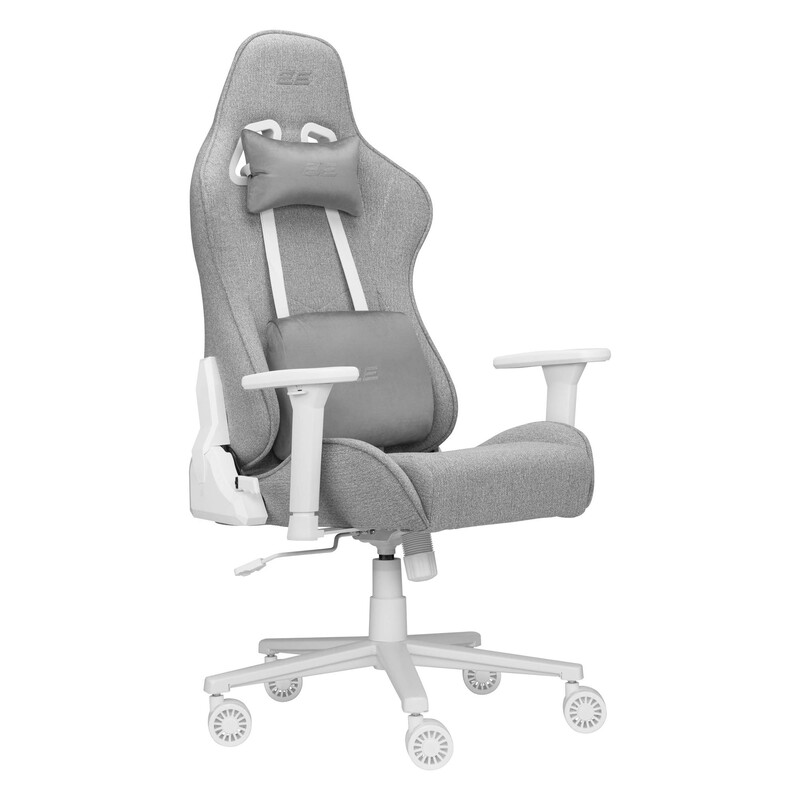 Крісло для геймерів 2E Gaming Bushido II WE Light Gray (2E-GC-BUS-WELG)