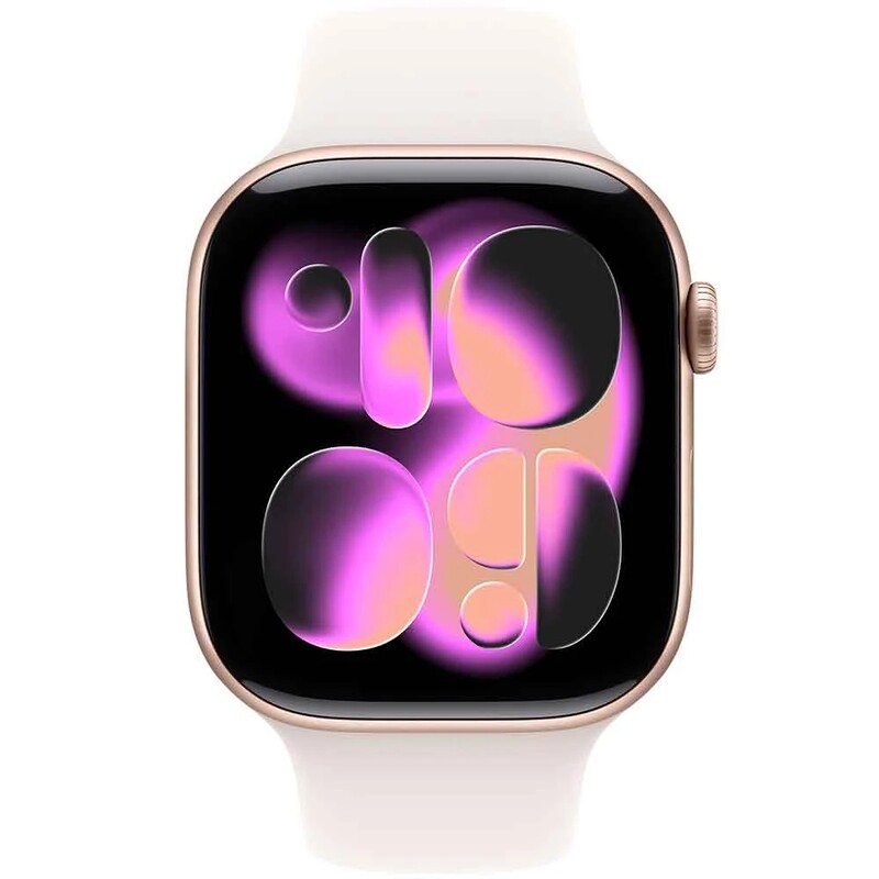 Смарт-часы Apple Watch Series 11 GPS 42mm Rose Gold Aluminium Case with Light Blush Sport Band - M/L (MEU44RK/A)