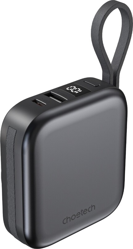 Универсальная мобильная батарея Choetech B697C Magnetic 10000mAh 22.5W Black (B697C-BKGY)