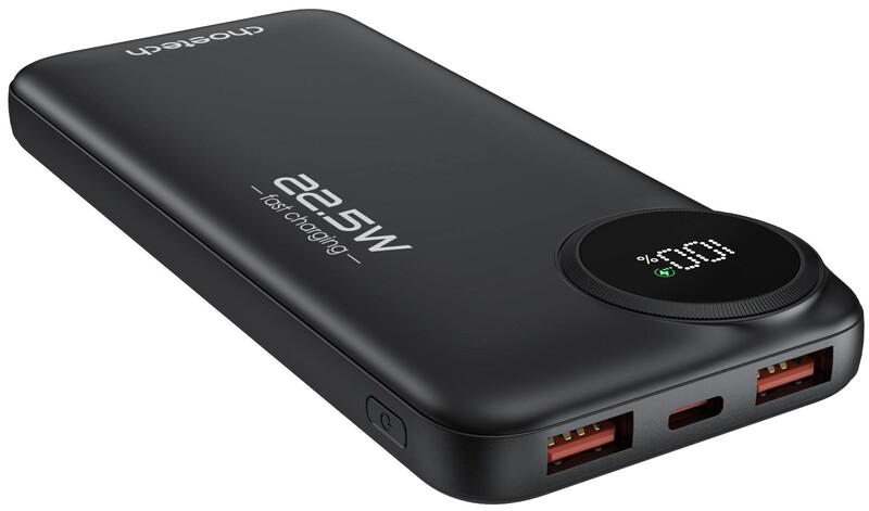 Універсальна мобільна батарея Choetech B791 10000mAh 22.5W Black (M15-B791-ACBK-NG)