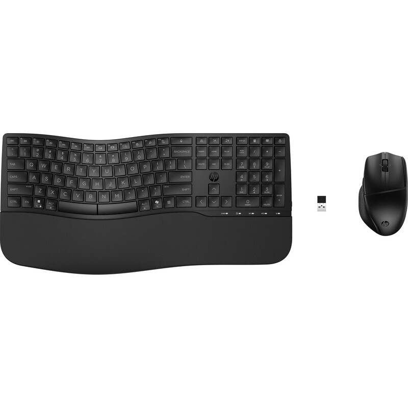 Комплект (клавіатура, миша) бездротовий HP 680 Comfort Dual-Mode Black (8T6L6AA)