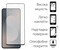 Фото - Захисне скло Dengos для Samsung Galaxy S25 FE Black Full Glue (DG-TG2P-91) 2 шт. | click.ua