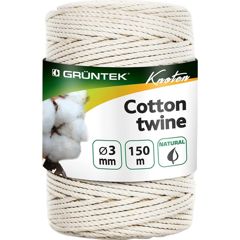Шпагат хлопковый Gruntek 3 мм х 150 м (295404100)
