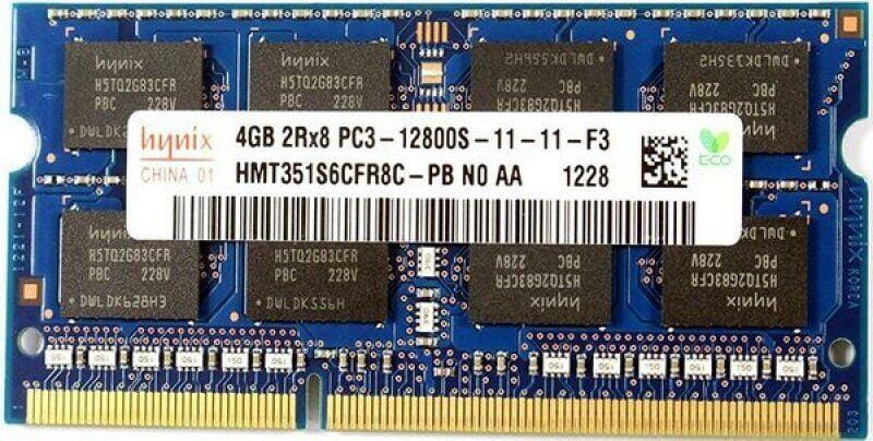 Модуль пам`ятi SO-DIMM 4GB/1600 DDR3 Hynix (HMT351S6CFR8C-PB) Ref