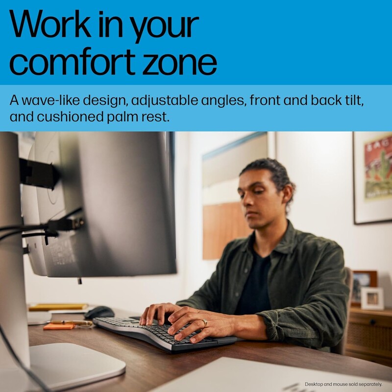 Клавiатура HP 680 Comfort Dual-Mode Black (8T6L8AA)