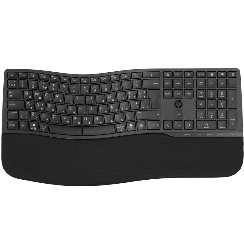 Клавiатура HP 680 Comfort Dual-Mode Black (8T6L8AA)