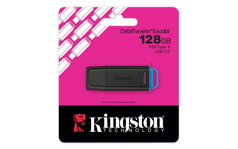 Флеш-накопичувач USB3.2 128GB Kingston DataTraveler Exodia Black (DTXG2/128GB)