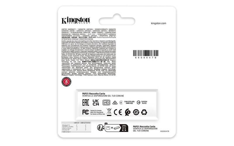 Флеш-накопичувач USB3.2 512GB Kingston DataTraveler Exodia Black (DTXG2/512GB)