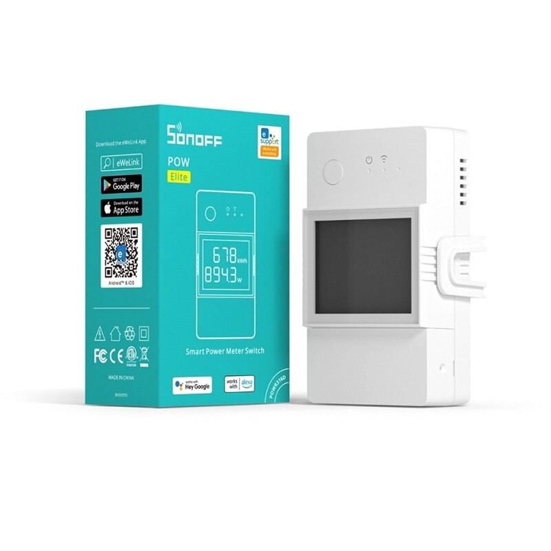 Розумний 1-канальний перемикач Sonoff Wi-Fi POWR320D