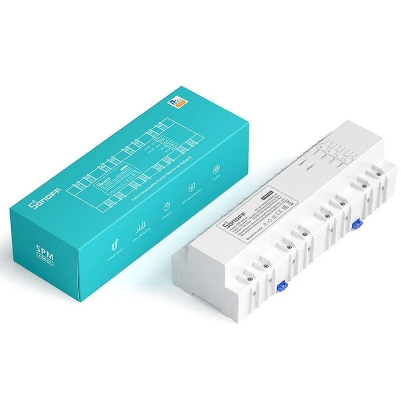 Розумний лічильник потужності Sonoff SPM-4RELAY