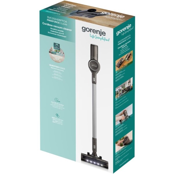 Аккумуляторный пылесос Gorenje SVC252426FFCA