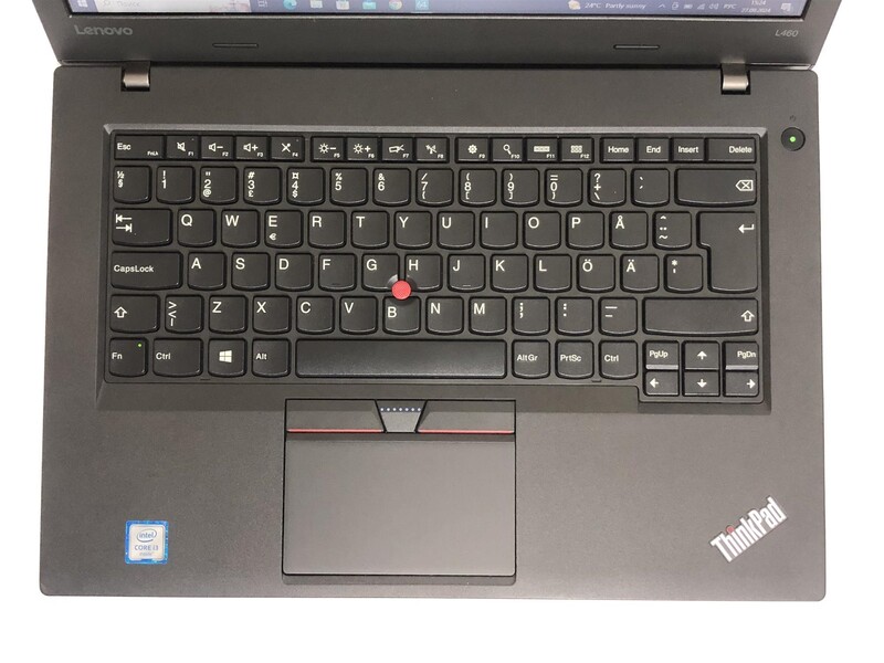 Ноутбук Lenovo ThinkPad L460 / 14" (1366х768) / i3-6100U / 4GB / 128GB SSD / Win10Pro - Б/в