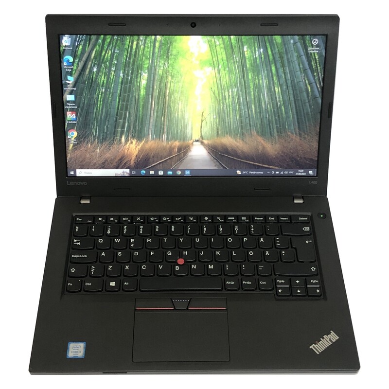 Ноутбук Lenovo ThinkPad L460 / 14" (1366х768) / i3-6100U / 4GB / 128GB SSD / Win10Pro - Б/в